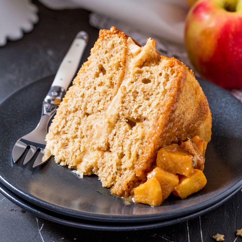 Caramel Apple Layer Cake - My Recipe Magic