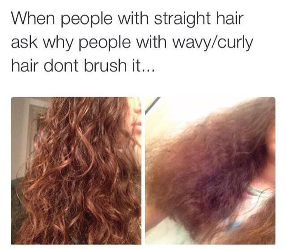 25 Struggles Of Curly Hair Girls