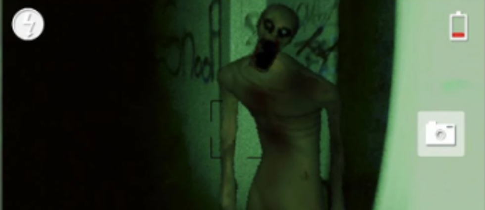 screenshot from ghost snap app