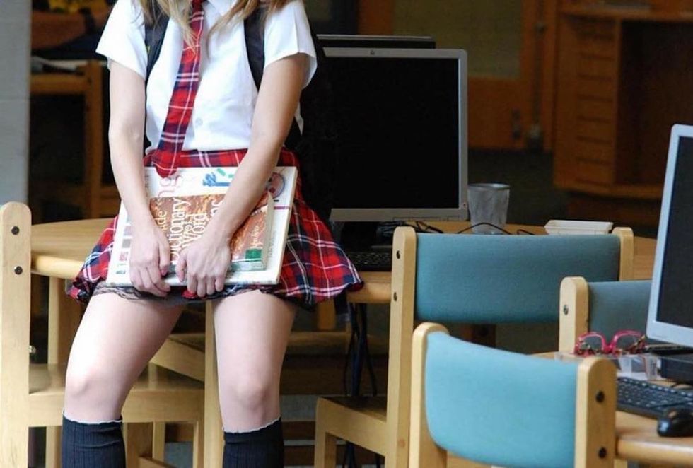 Stop Turning My High School Uniform Into Your Slutty Ha