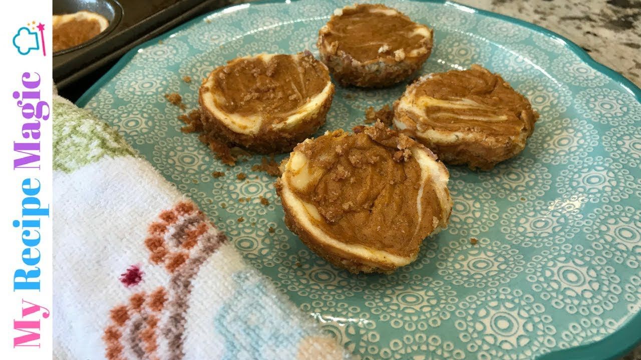 Mini Pumpkin Cheesecakes
