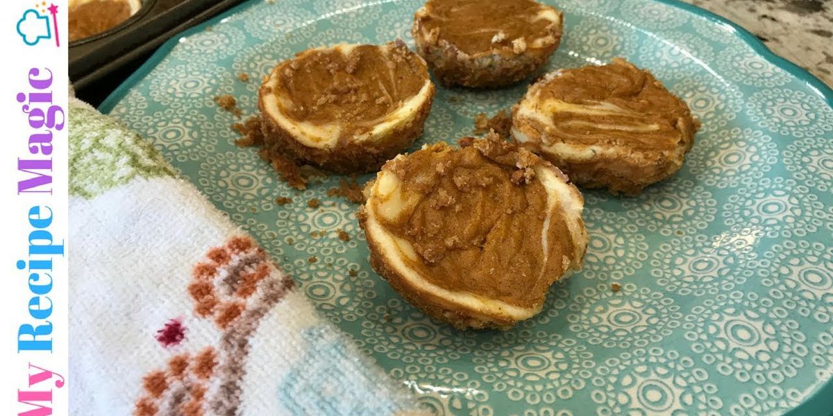 Mini Pumpkin Cheesecakes