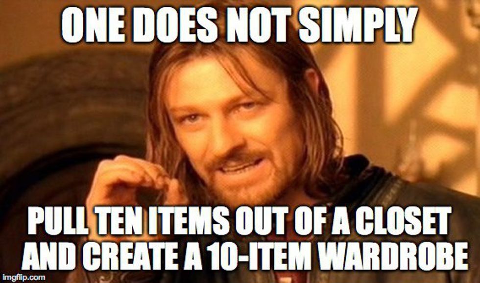 Why You Should Try The 10 Item Wardrobe