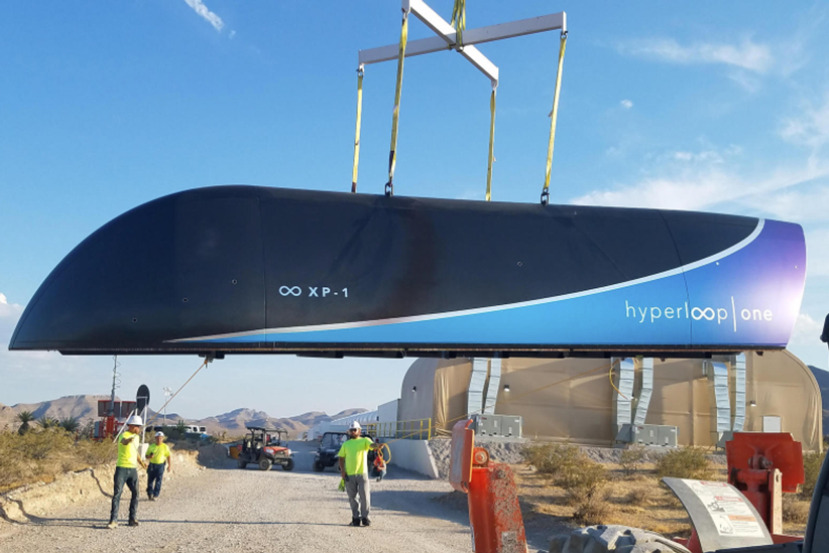 Virgin Hyperloop One CEO 'very confident' of construction in 2019