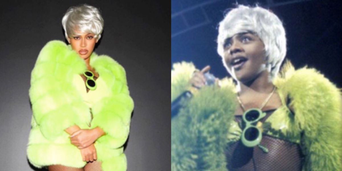Lil' Kim Loved Beyoncé's Halloween Tribute as Much as We Did