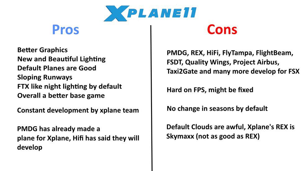 xplane vs flightgear