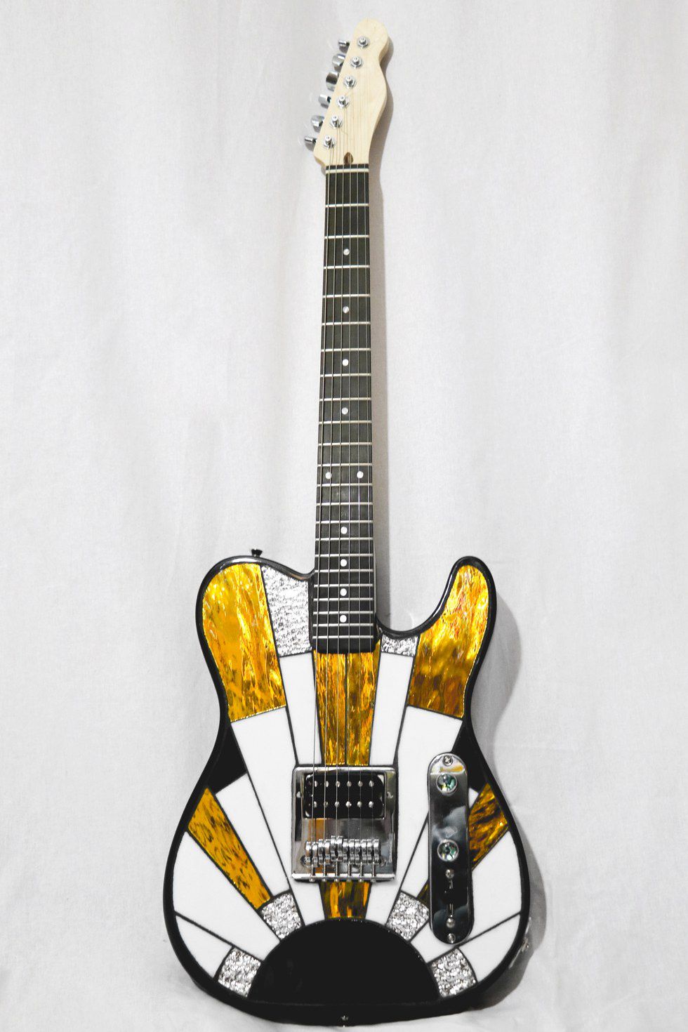 Brooklyn Musician Builds Stained Glass Guitar