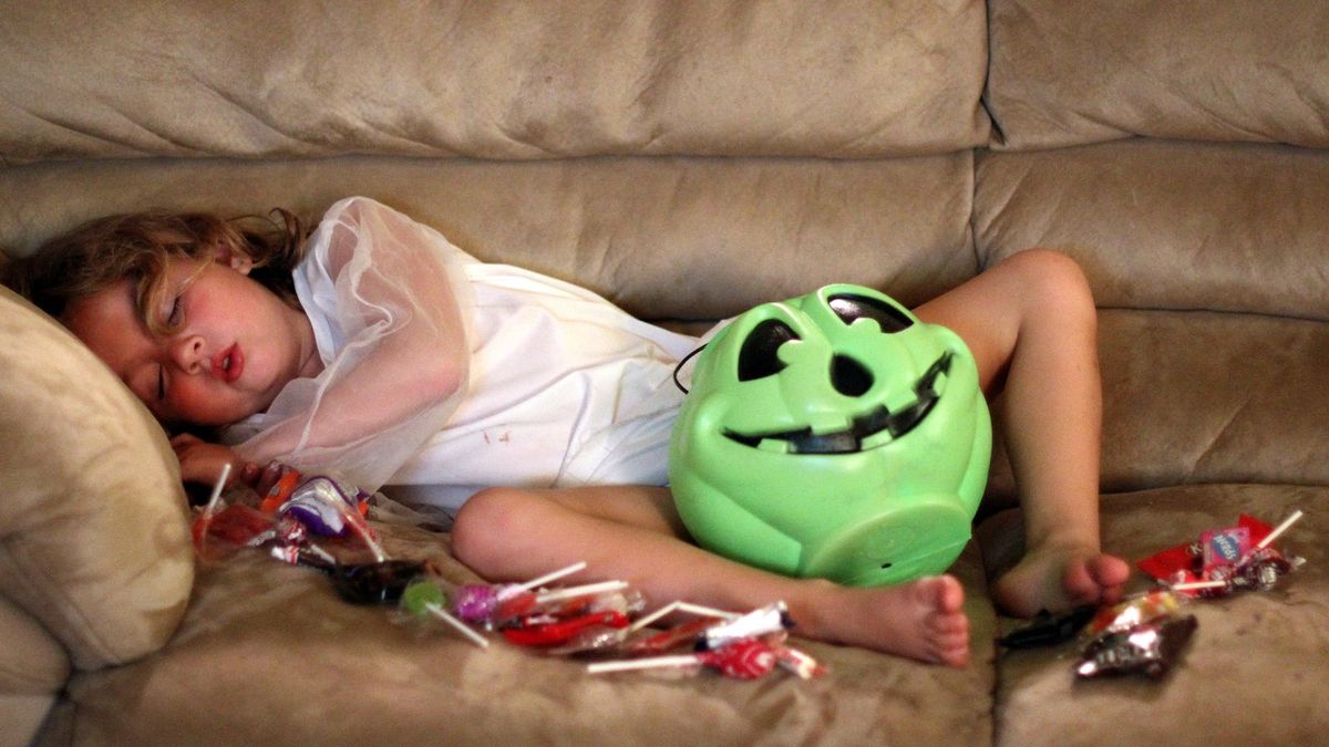 The 7 Stages Of Sickness After Eating A Whole Bag Of Halloween Candy