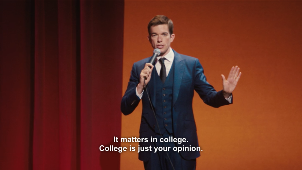 Thoughts Of A College Student As Told By John Mulaney