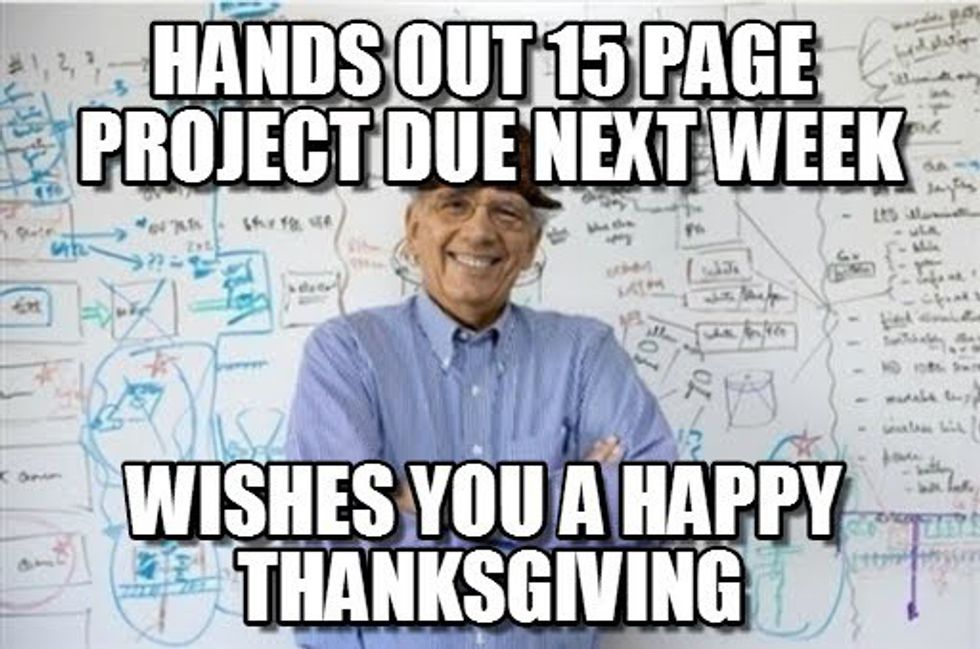 Coming Back After Thanksgiving Break