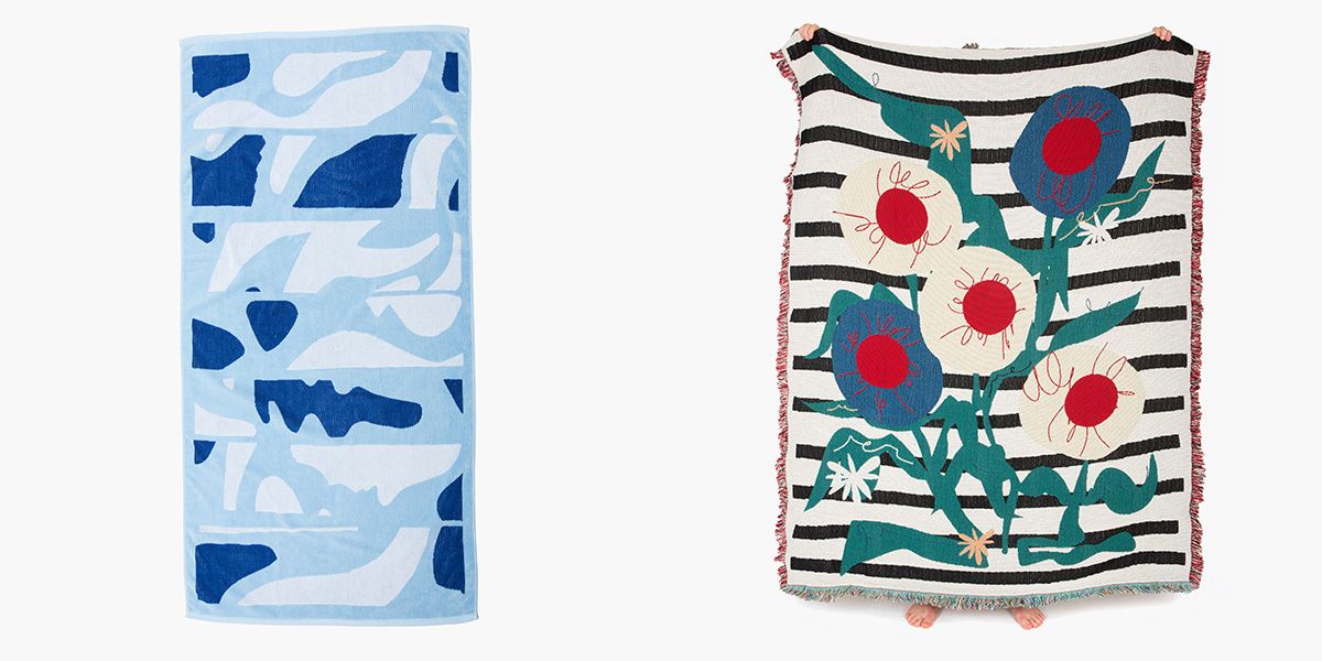 Peep Slowdown Studio's New Collection of Blankets and Towels