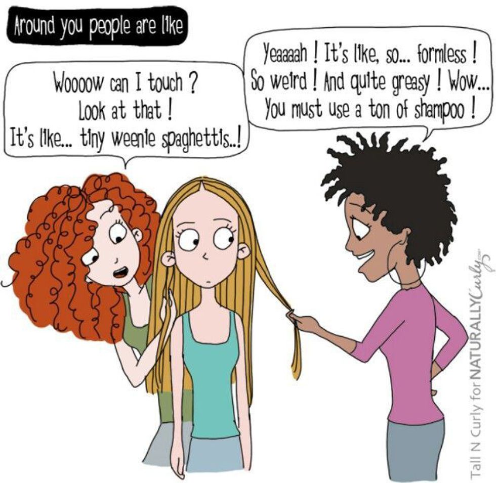 16 Struggles With Naturally Straight Hair