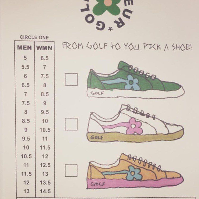 golf le fleur fashion show