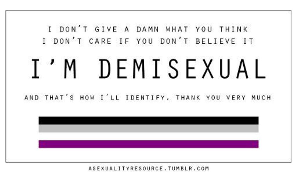 Let's Talk About Demisexuality