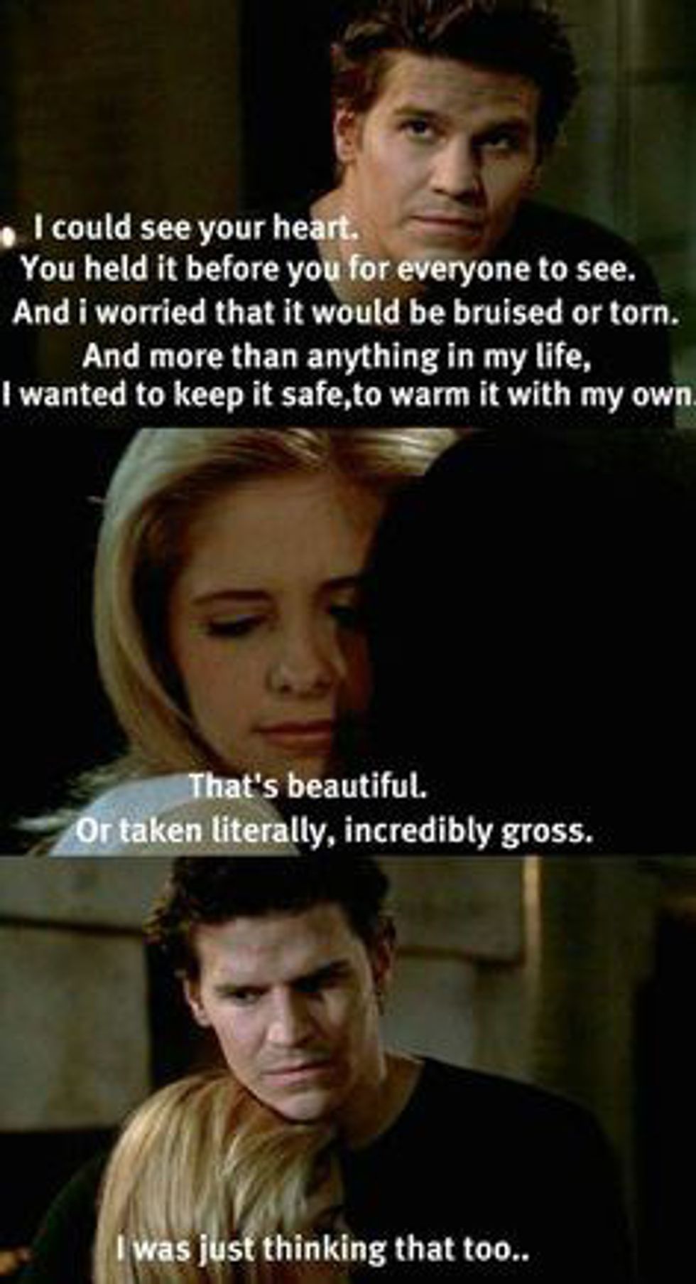 The Best Quotes Between Buffy And Angel
