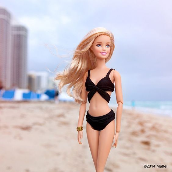 barbie measurements in inches