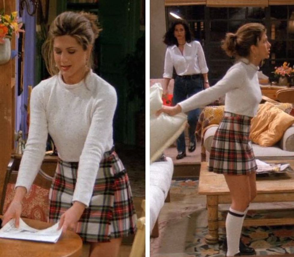 Iconic Female Characters And The Plaid Skirt