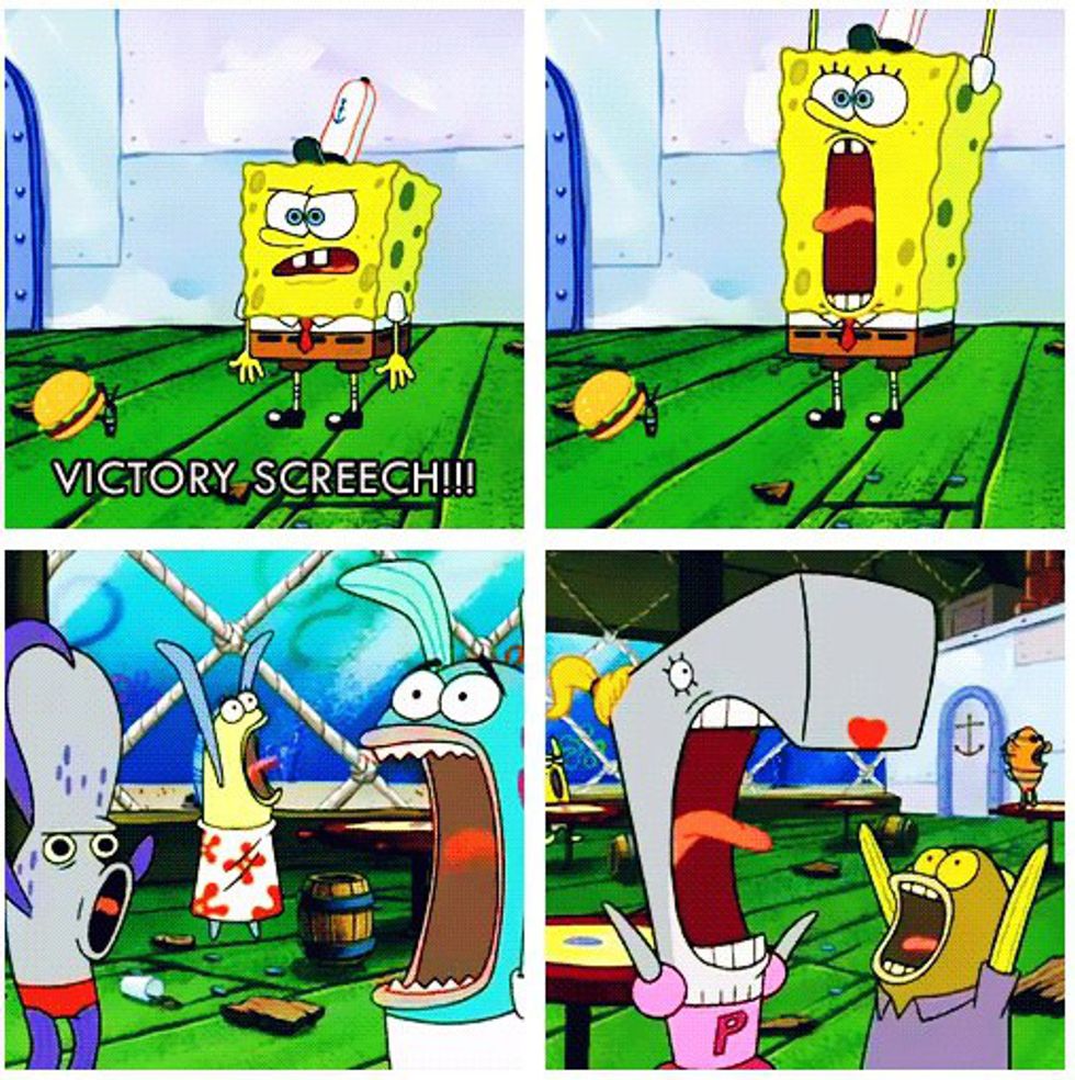 Life Of A Science Major, As Told By SpongeBob Squarepants