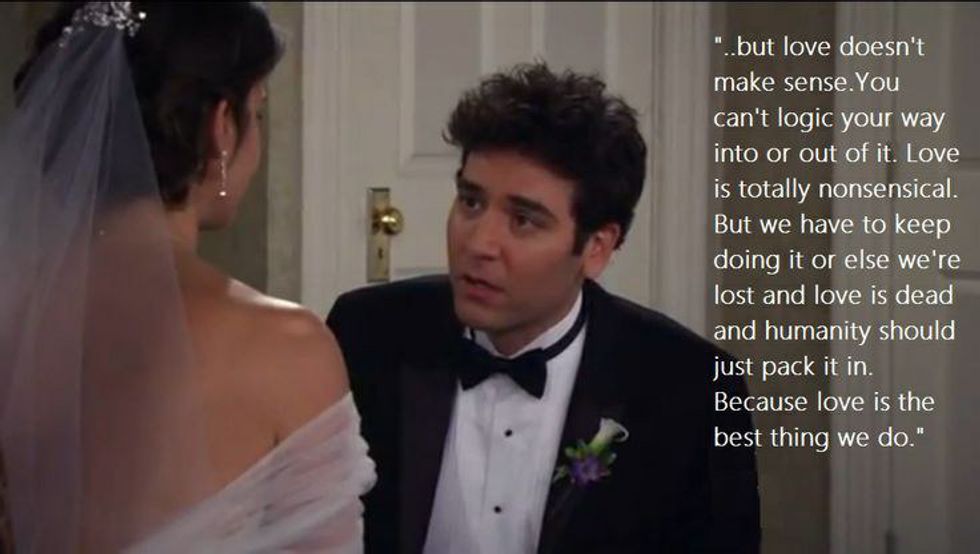 Nine Love Lessons From Ted Mosby