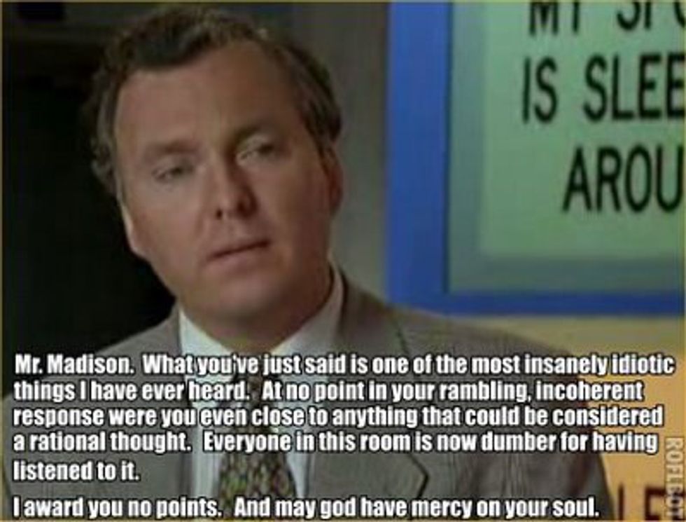 Billy Madison Meme We Are All Dumber