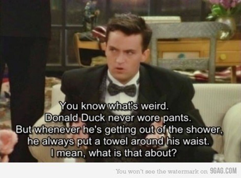 Chandler Bing Is My Spirit Animal