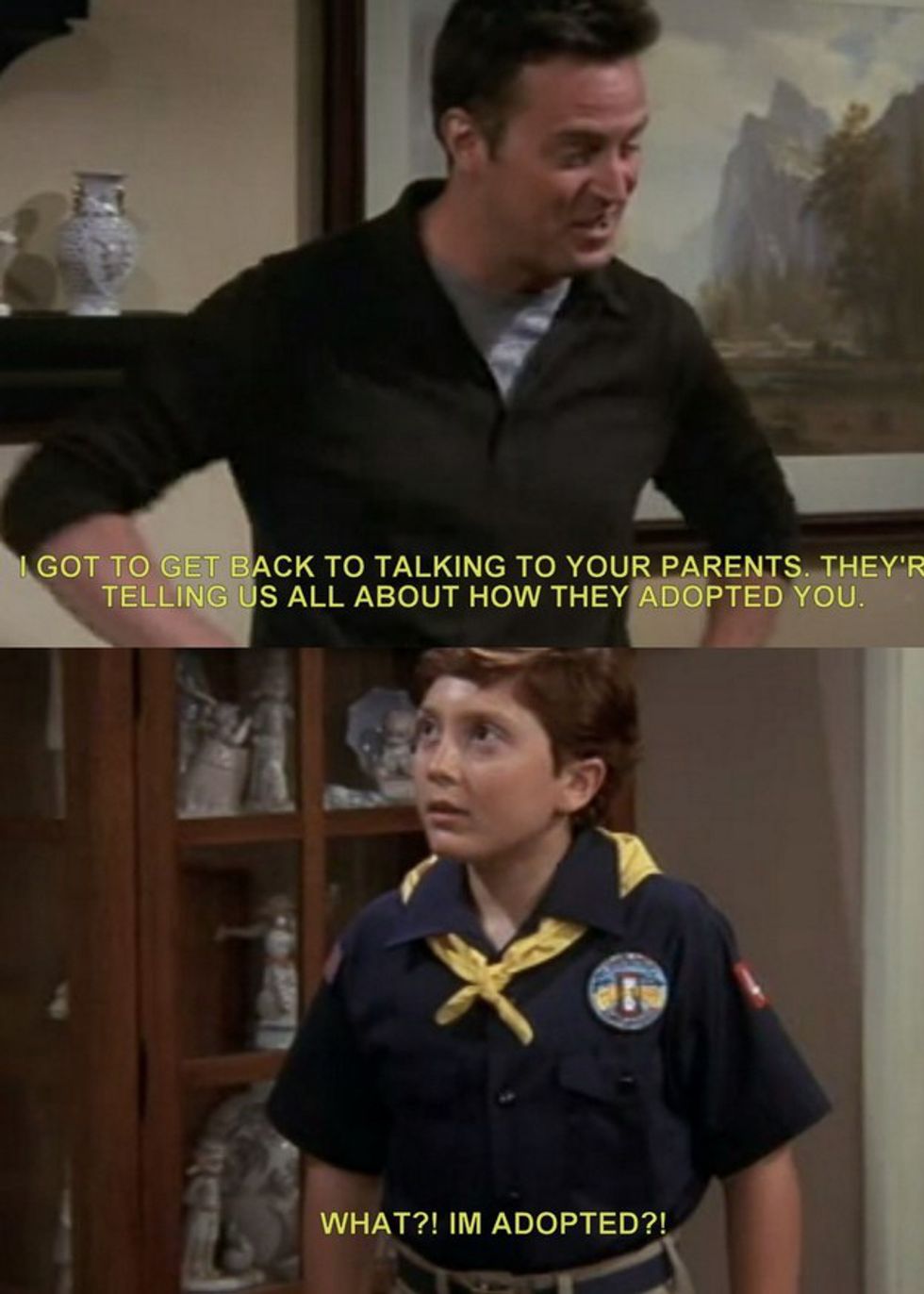 Chandler Bing Is My Spirit Animal