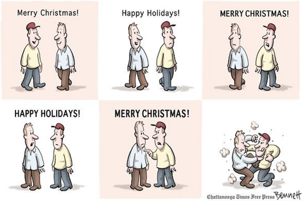 The "Merry Christmas" vs. "Happy Holidays" Debate