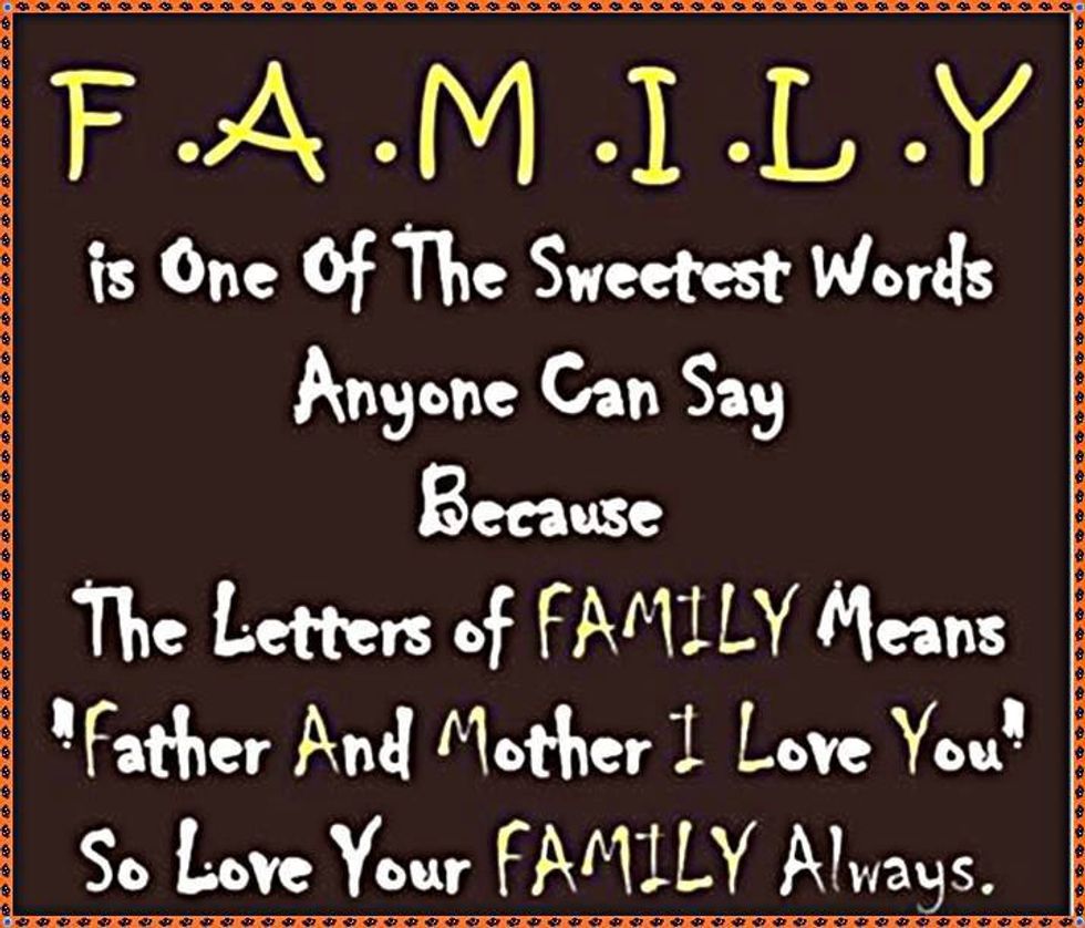 The True Meaning Of Family