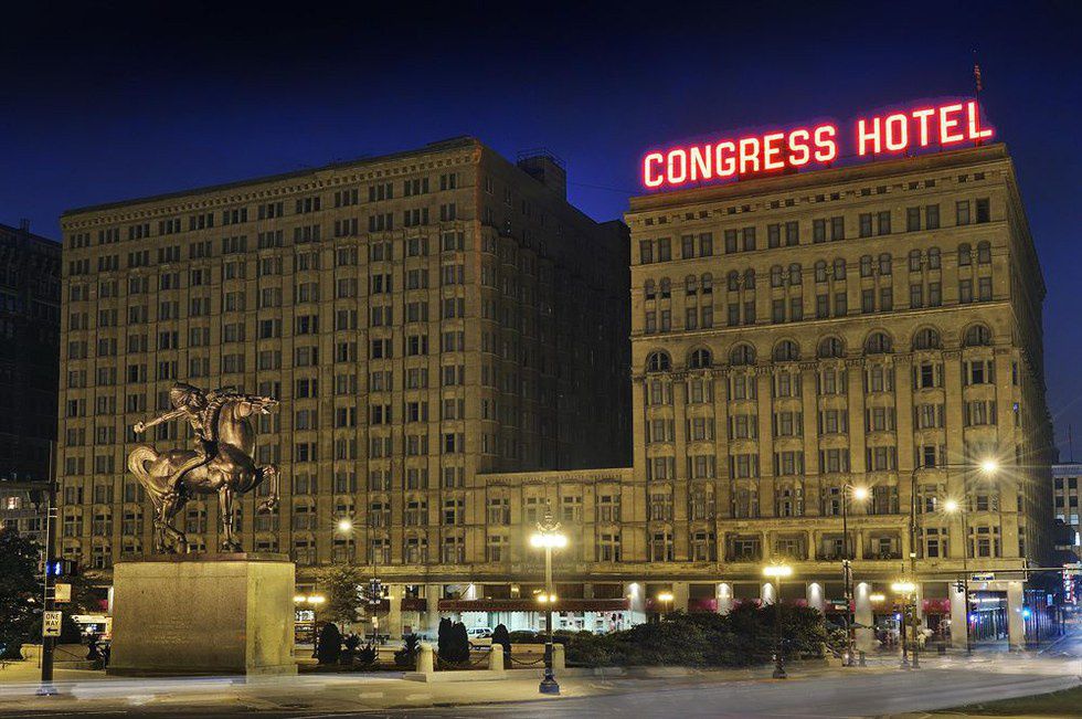 The Dark History Of The Congress Plaza Hotel