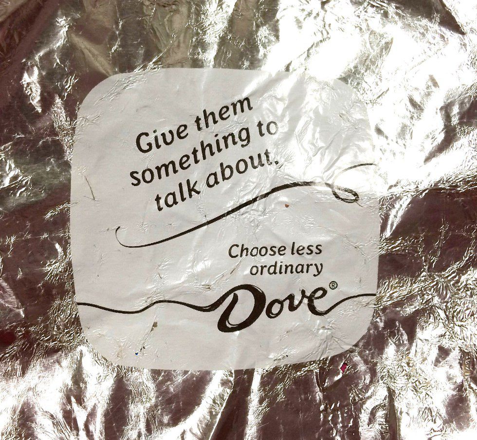 6 Lessons To Learn From Dove Chocolate Wrappers