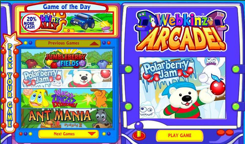 Webkinz Mini Games Webkinz Mini Games