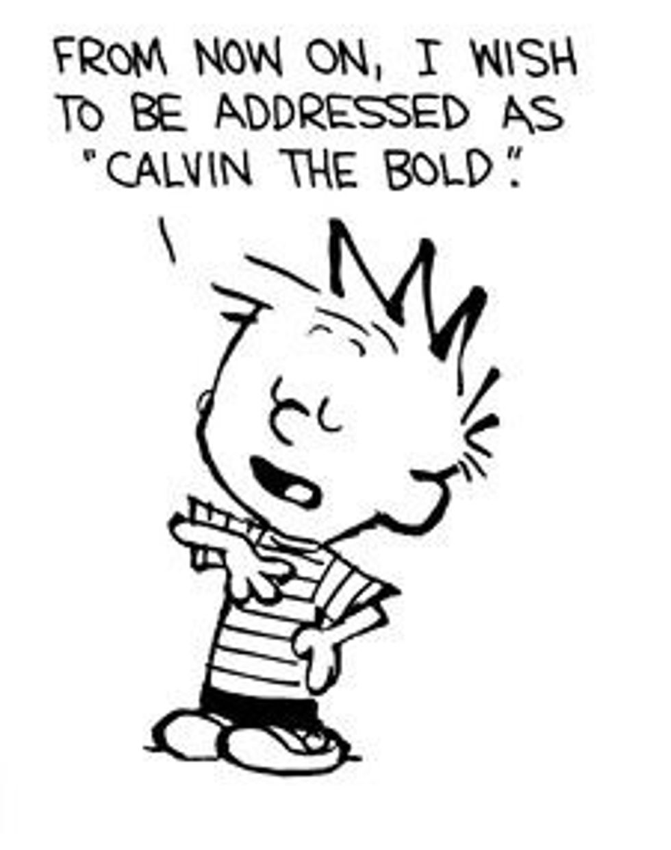 Calvin Takes On College