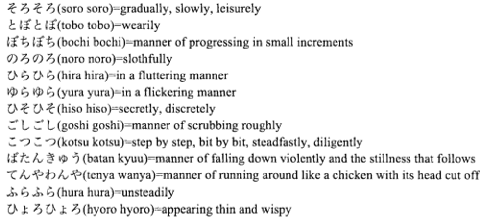 Japanese Words That Don't Exist In English