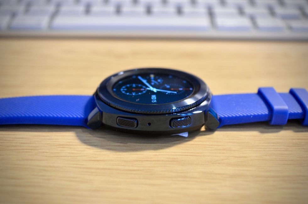 a photo of Samsung Gear Sport smartwatch