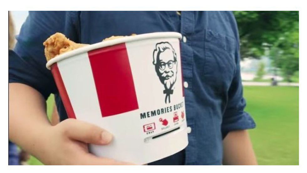 KFC's New "Memory Bucket"