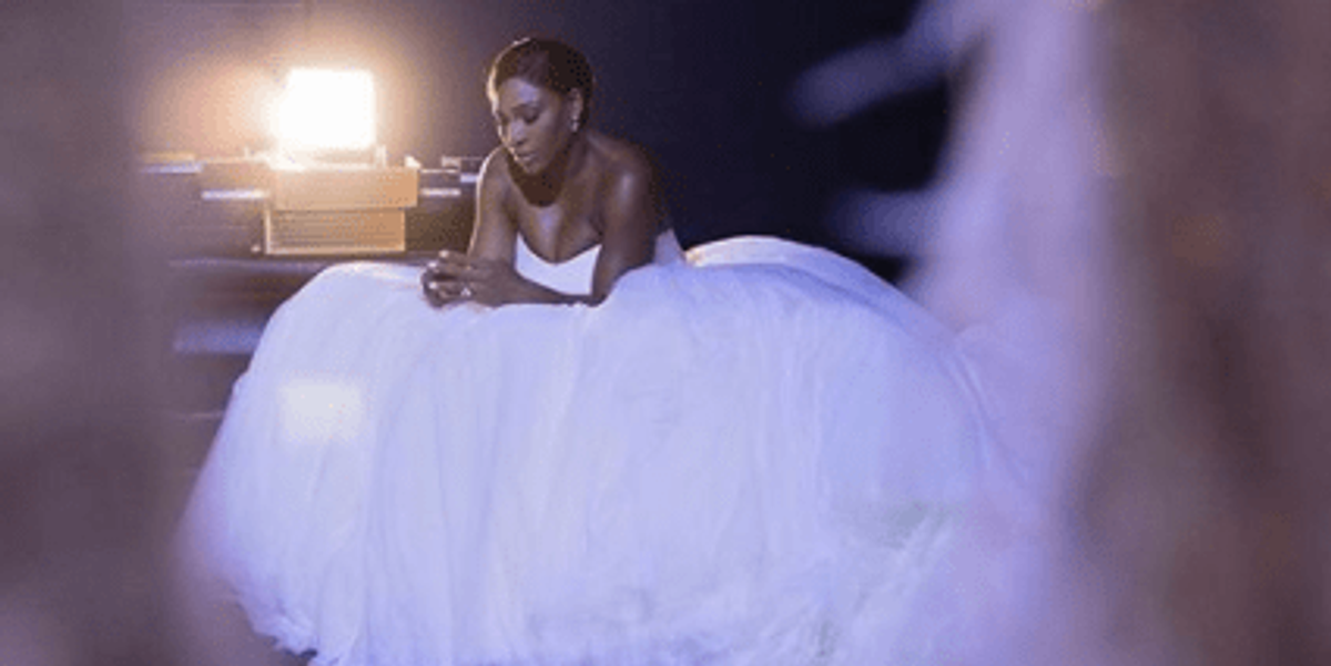 Serena Williams Is a Damn Dream in Her Alexander McQueen Wedding Gown