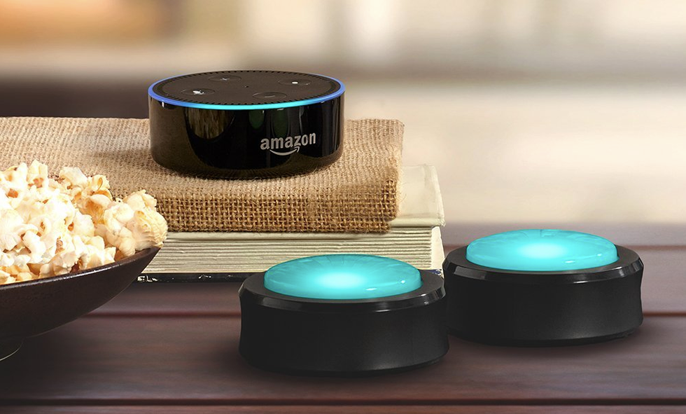 Amazon Echo Buttons Alexa learns party games with 20 addon Gearbrain