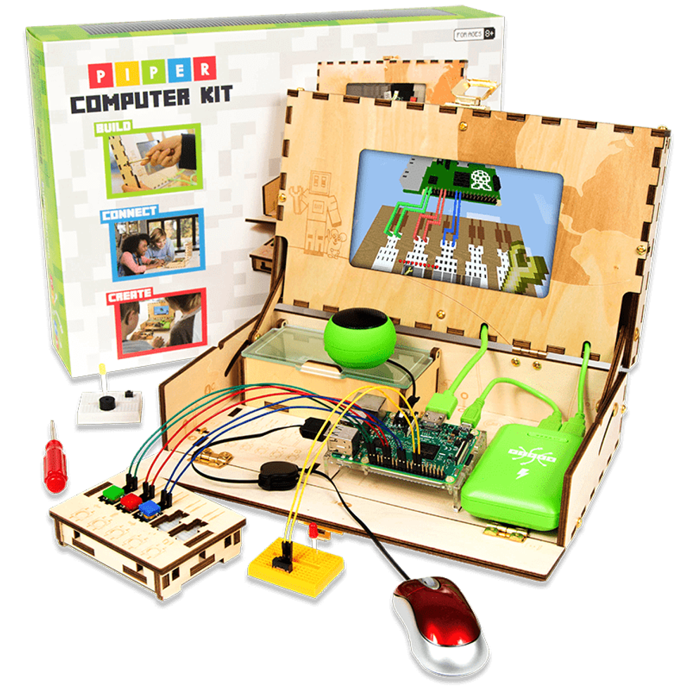 Children can build their own computer with Piper