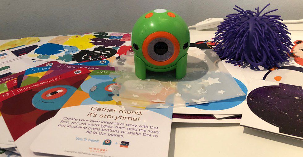 Dot Creativity Kit is a clever way to mix dress up and coding for young children.