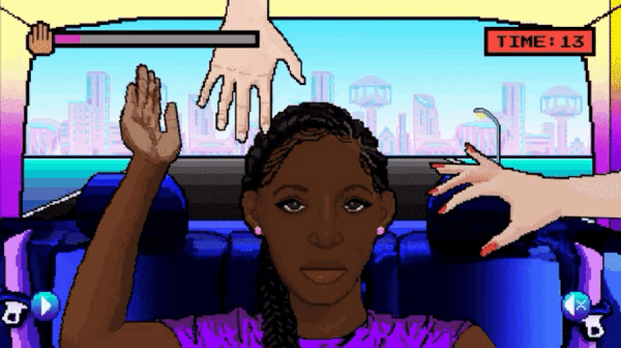 This Woman Created An Epic Video Game That Puts The "Don't" In Don't Touch My Hair
