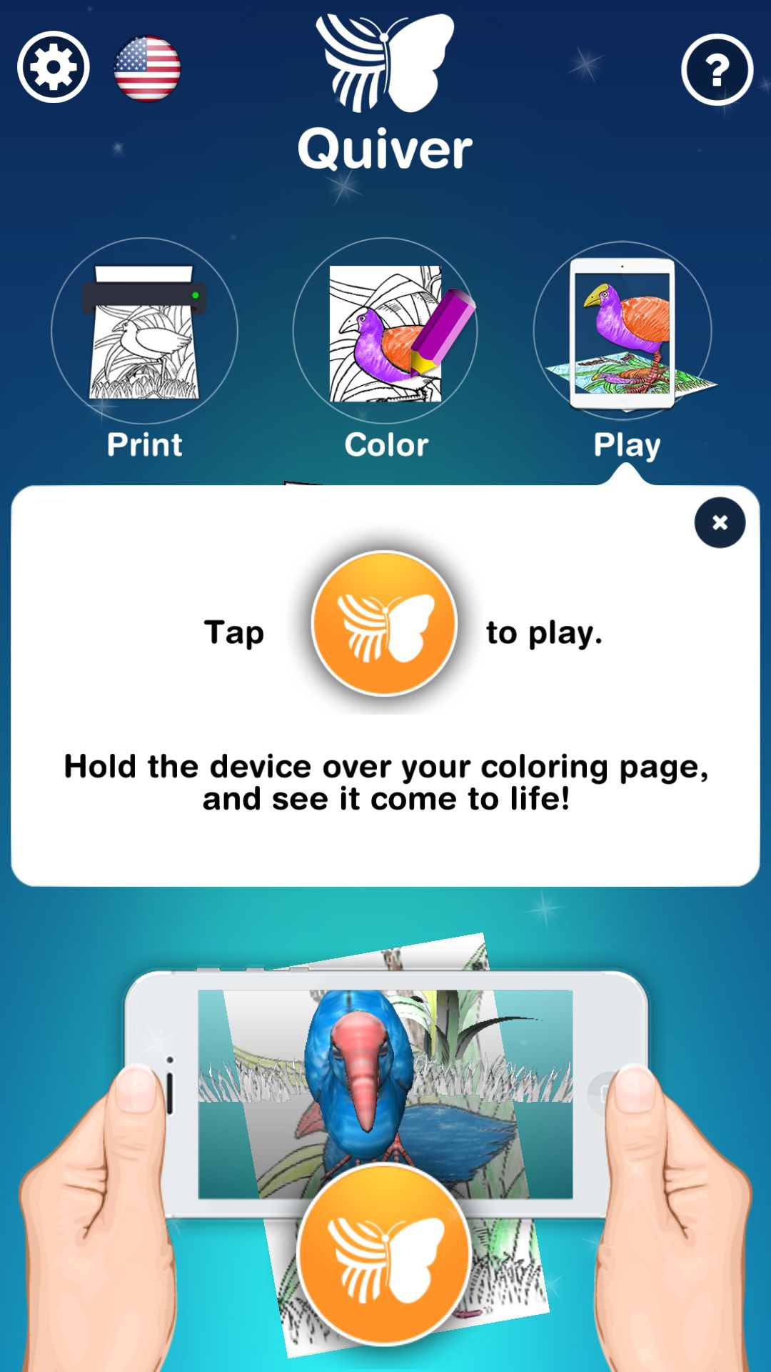 Quiver review 3D augmented reality - Img 