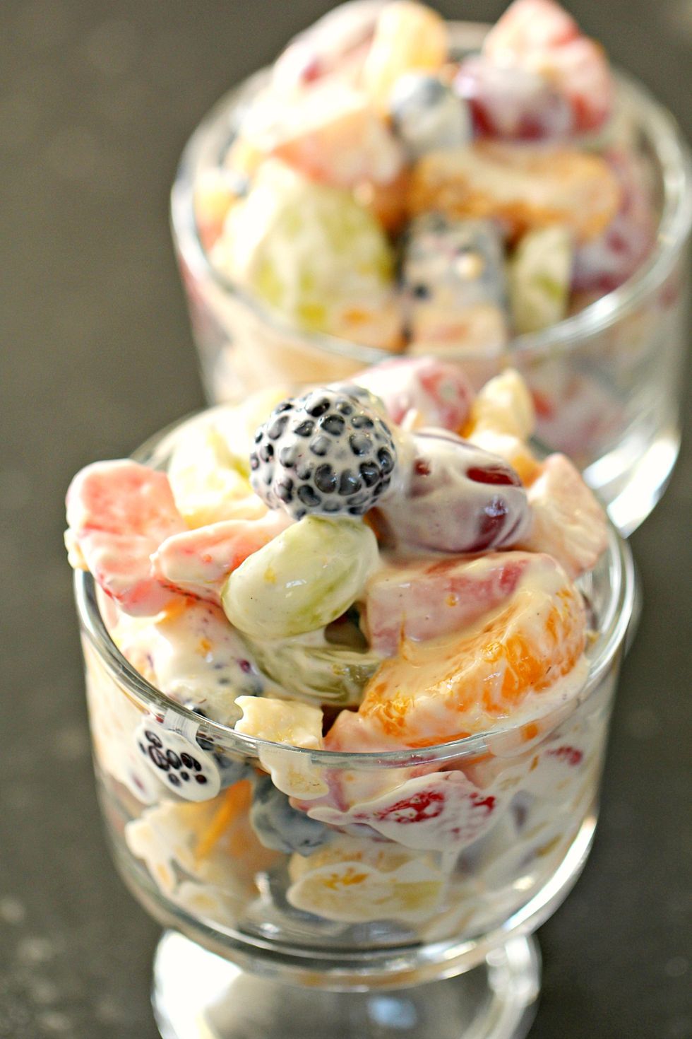 Greek Yogurt Fruit Salad - My Recipe Magic