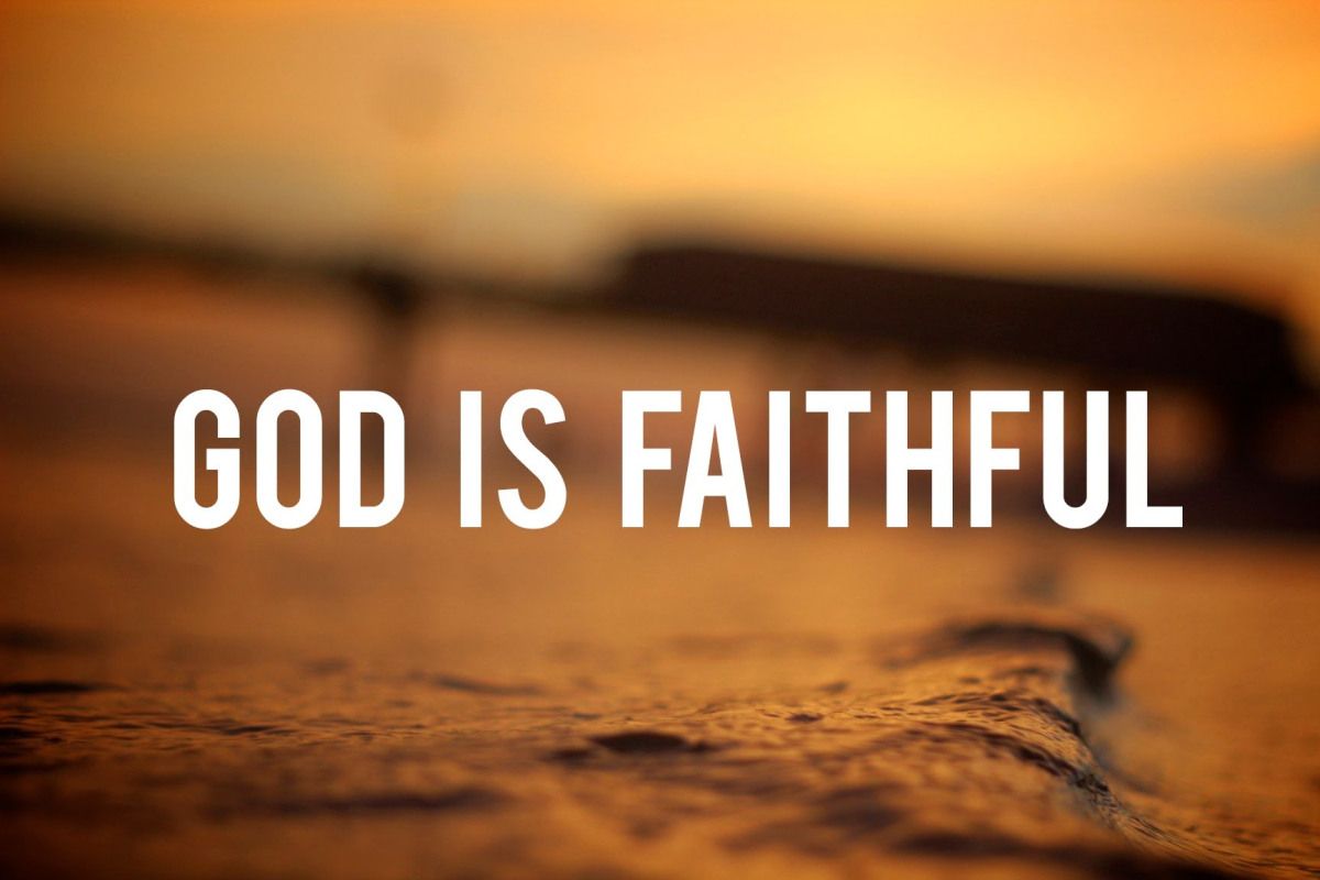 Seeing The Lord's Faithfulness In The Little Things