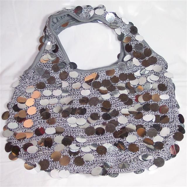 large sequin purse 2000s