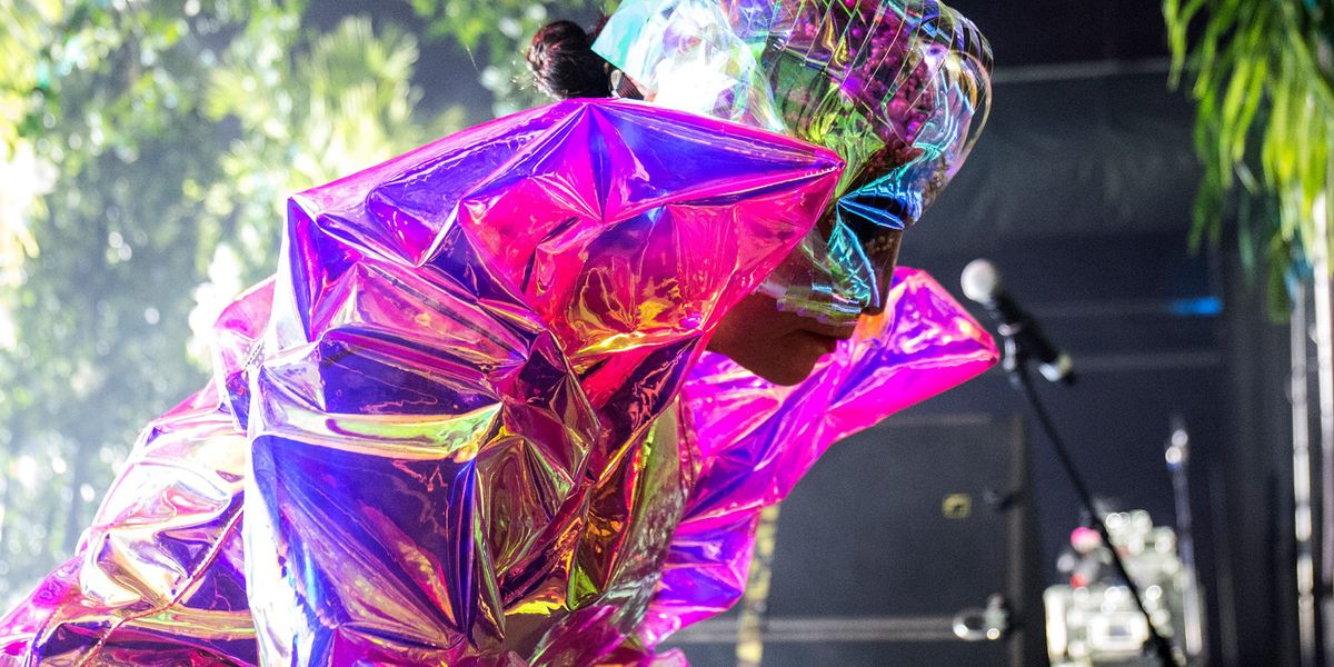Meet the Designer Behind Björk's Iridescent Art Basel Look