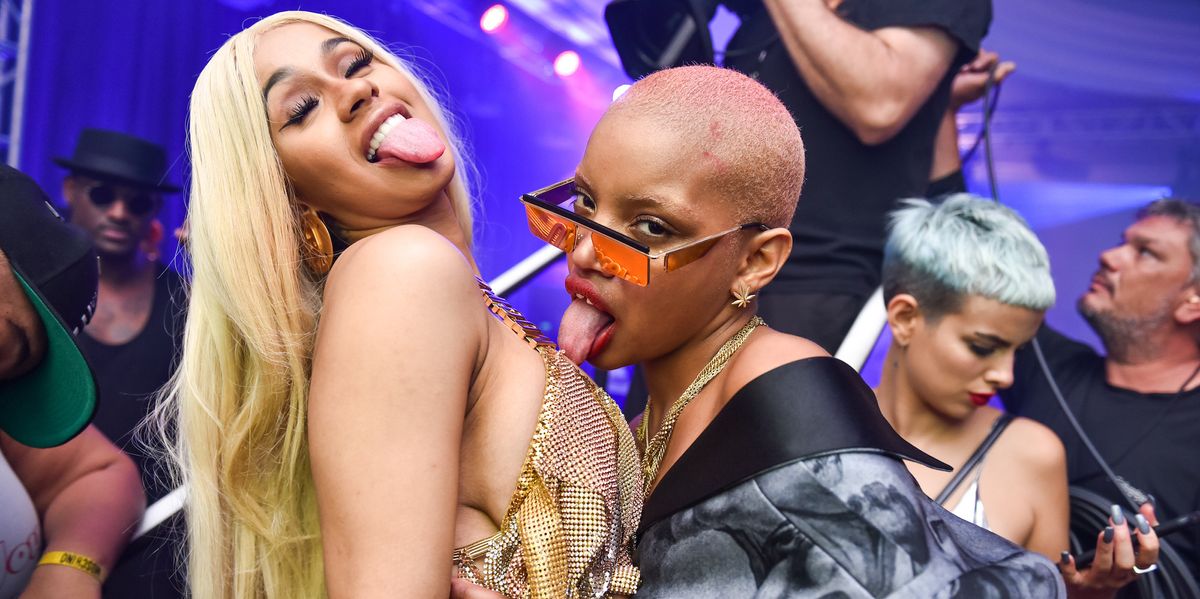 Cardi B Brought Down the House at Moschino's Art Basel Party