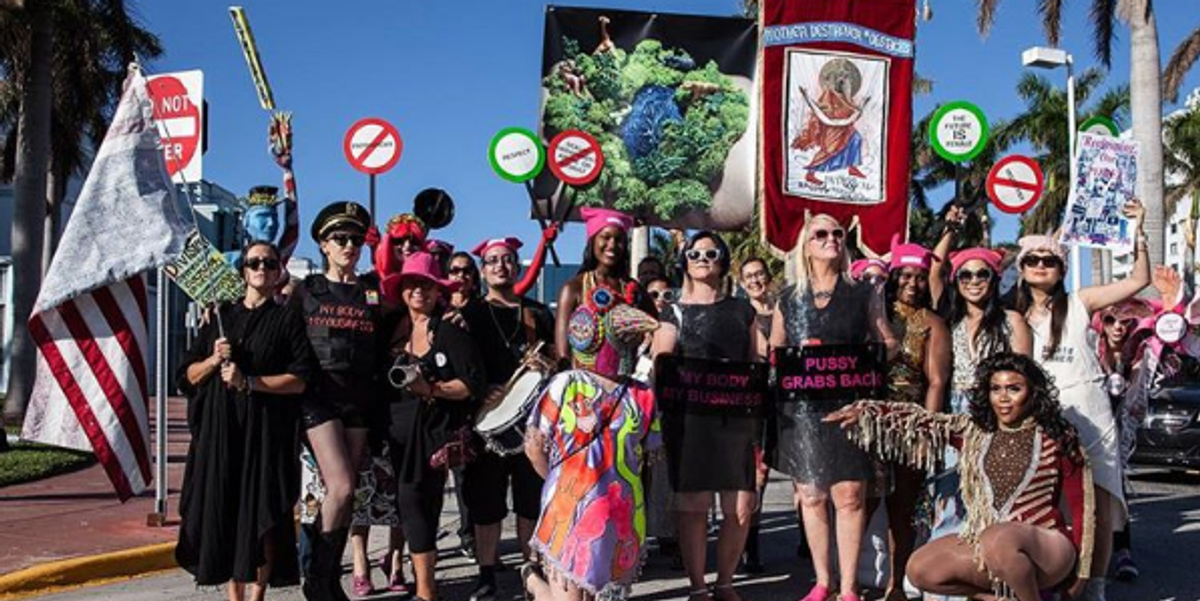 The 'Parade Against Patriarchy' Makes a Statement at Art Basel