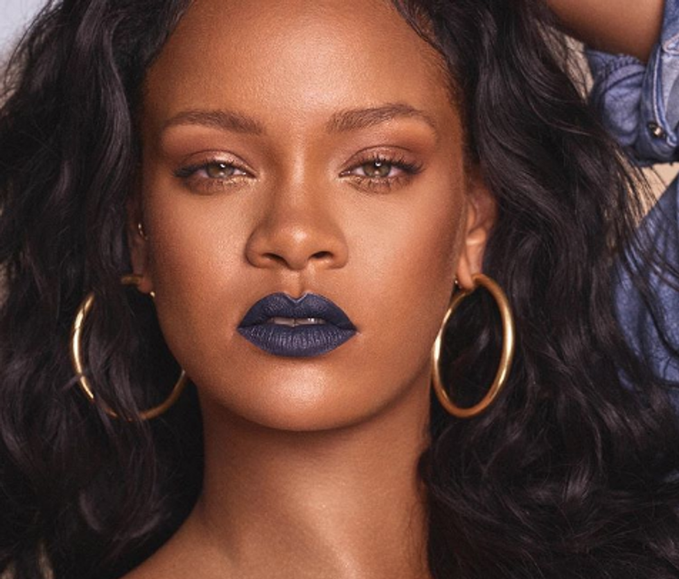 Rihanna Announces Models New Fenty Beauty Lipstick Shades Paper