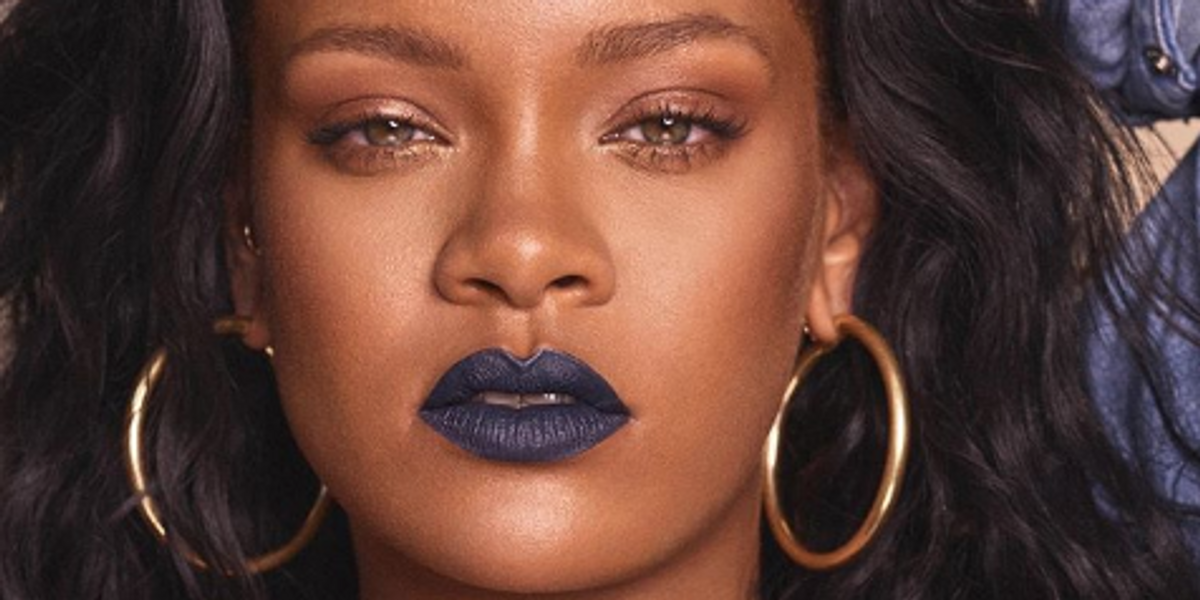 Rihanna Announces & Models New Fenty Beauty Lipstick Shades