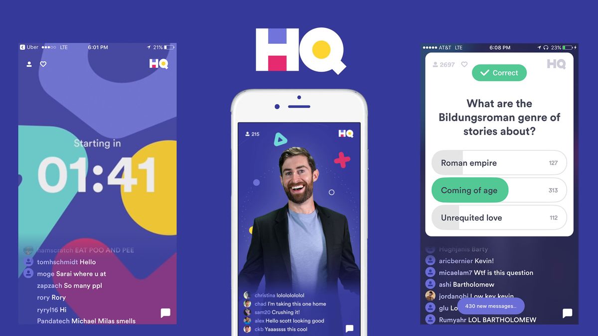 The 8 Stages of Playing HQ